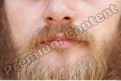 Mouth Man White Slim Bearded